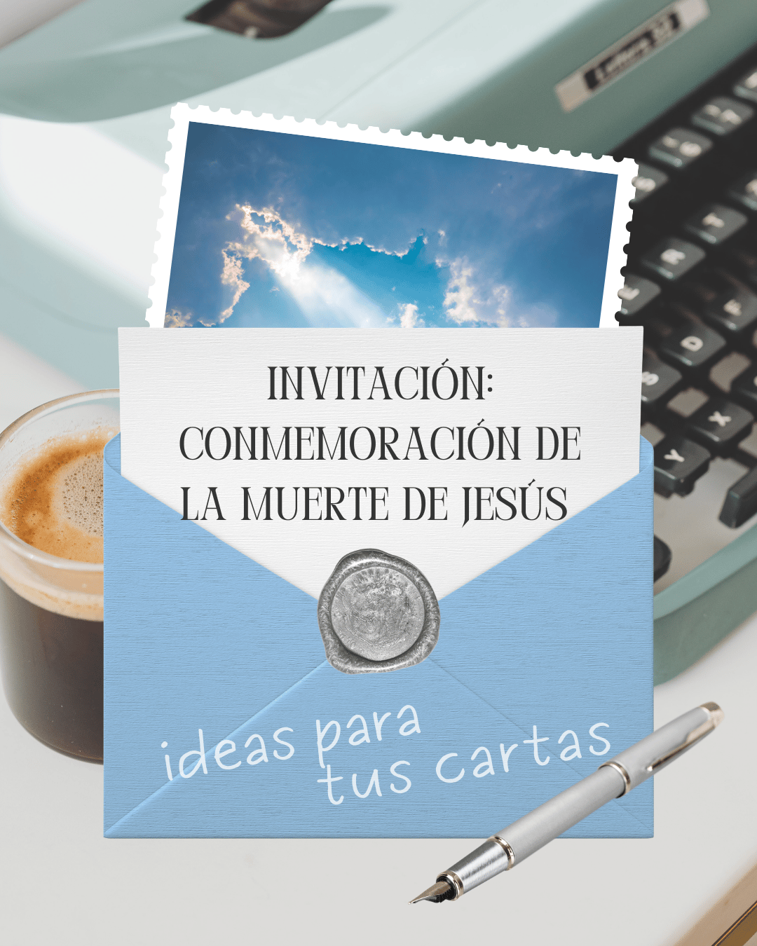 Sobra con invitación a la conmemoración de la muerte de Jesús