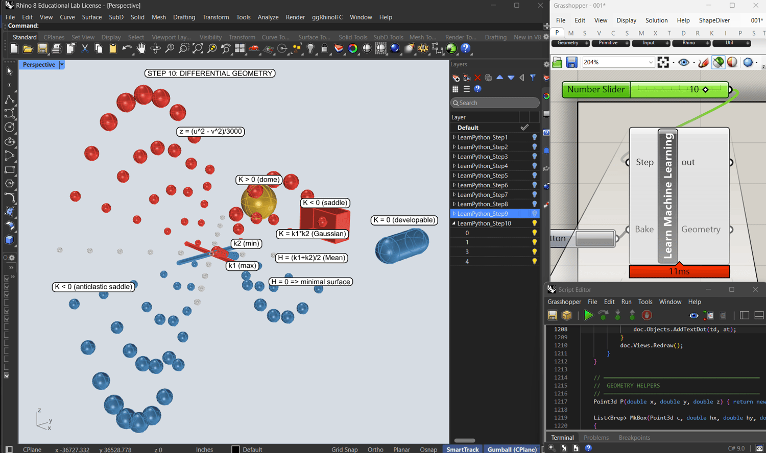 Grasshopper Python Node Example Learn Python in Grasshopper — PhD Research Edition