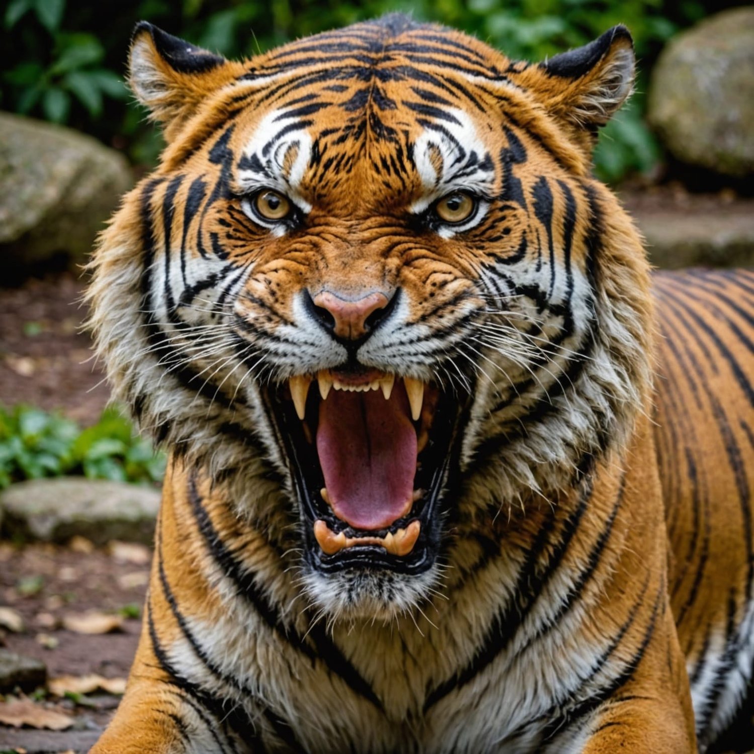 Angry Tiger
