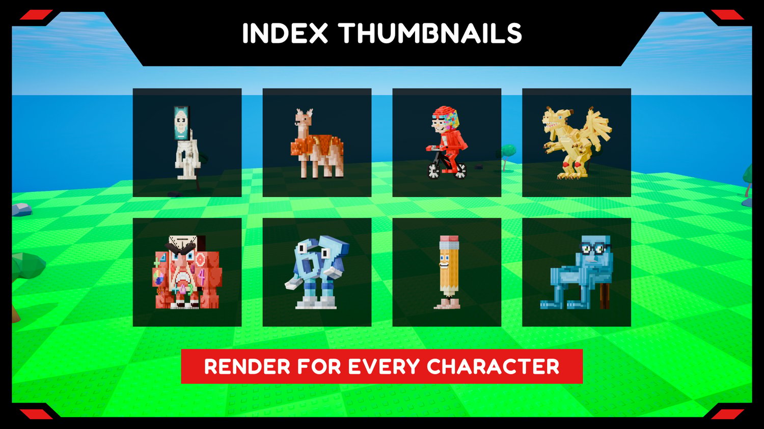 Mega Brainrot Pack (50 Characters)