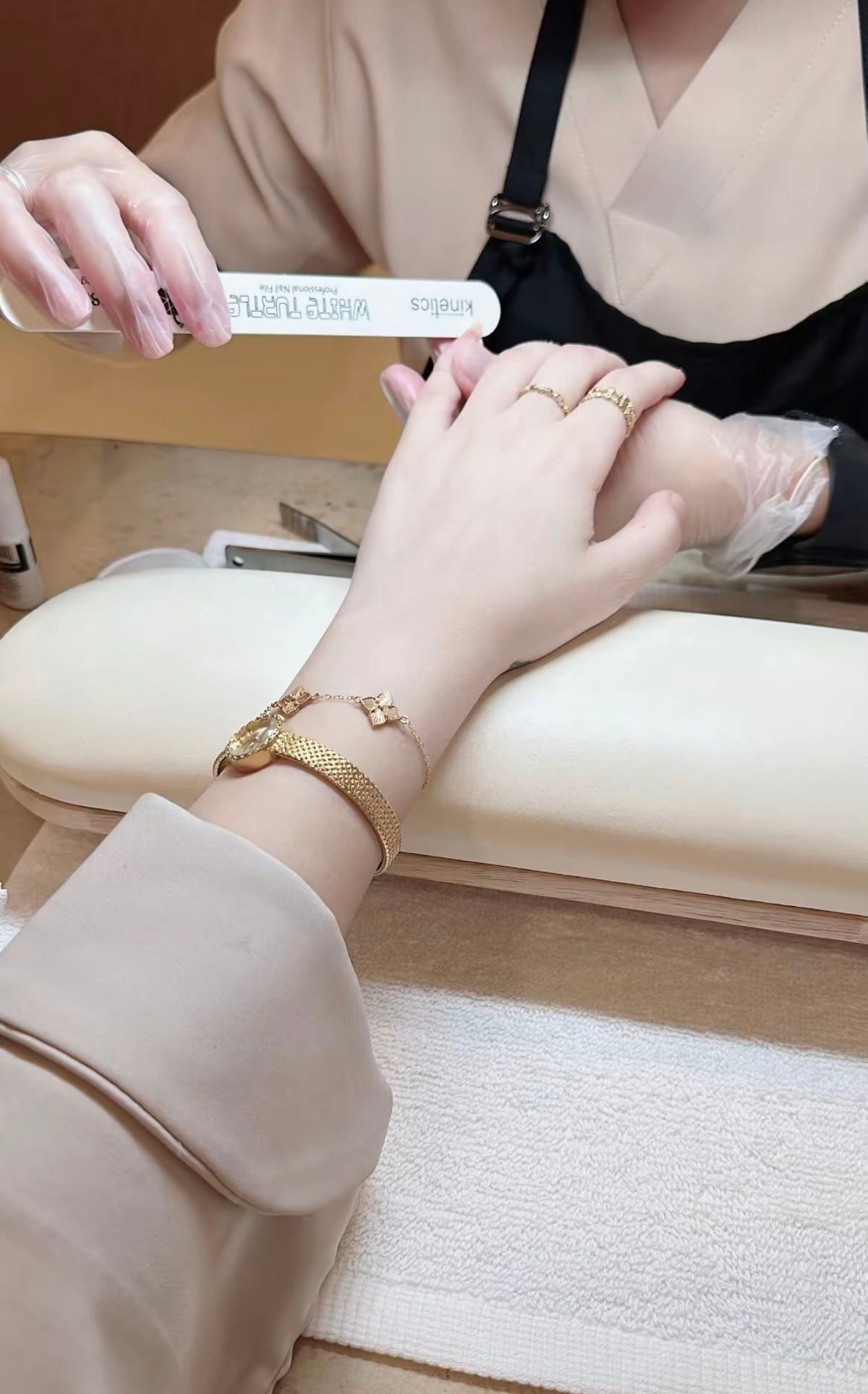 Relaxing and inviting nail studio atmosphere that retains clients and enhances business growth