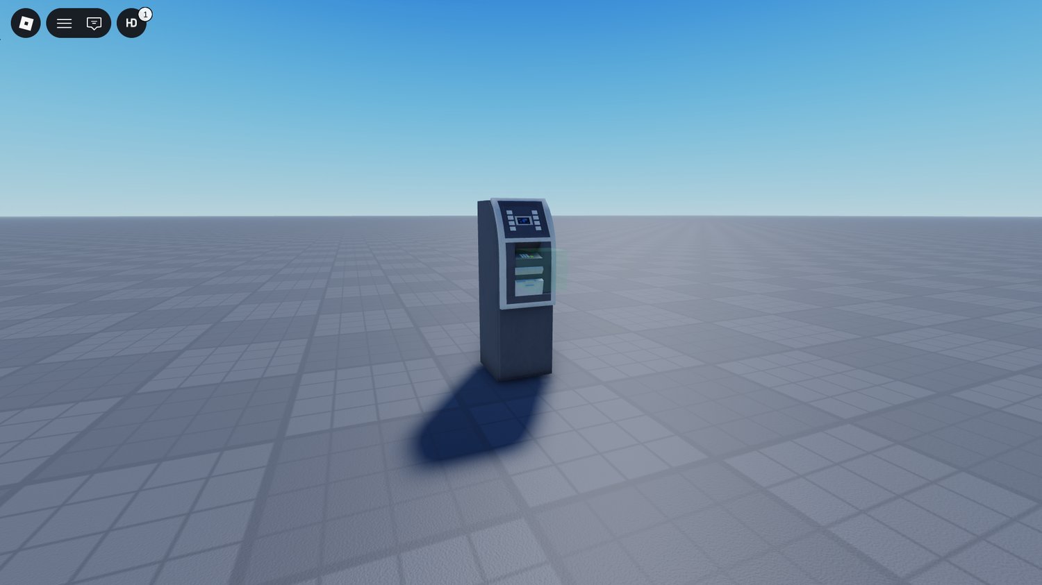 Roblox ATM money system interface