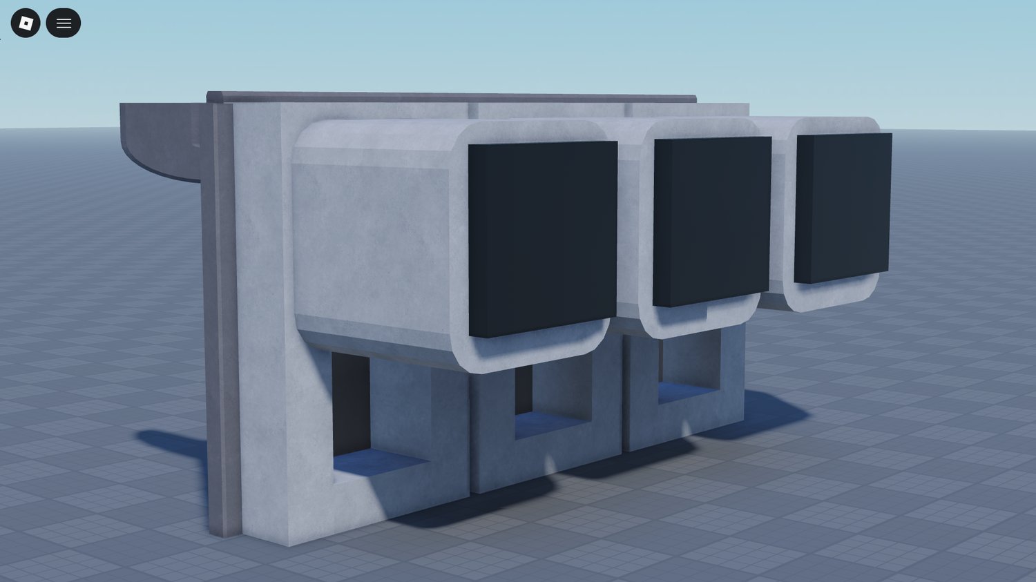 Roblox brutalist turbine system asset