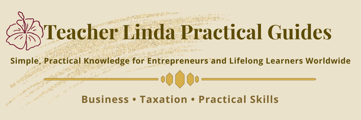 Teacher Linda Practical Guides – simple and practical digital guides for entrepreneurs, professionals, and lifelong learners including business registration and compliance topics.