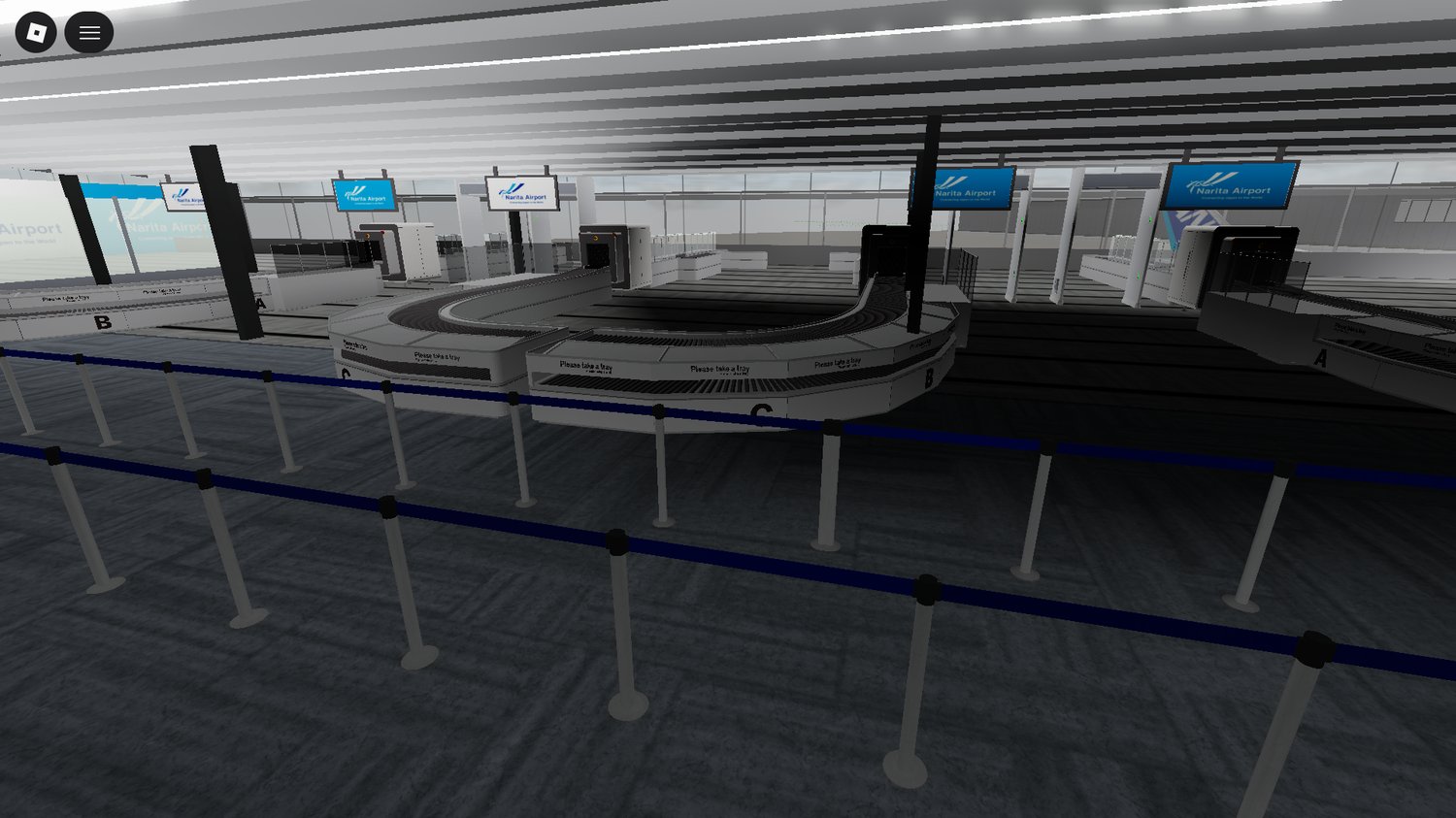 Roblox runway and terminal environment