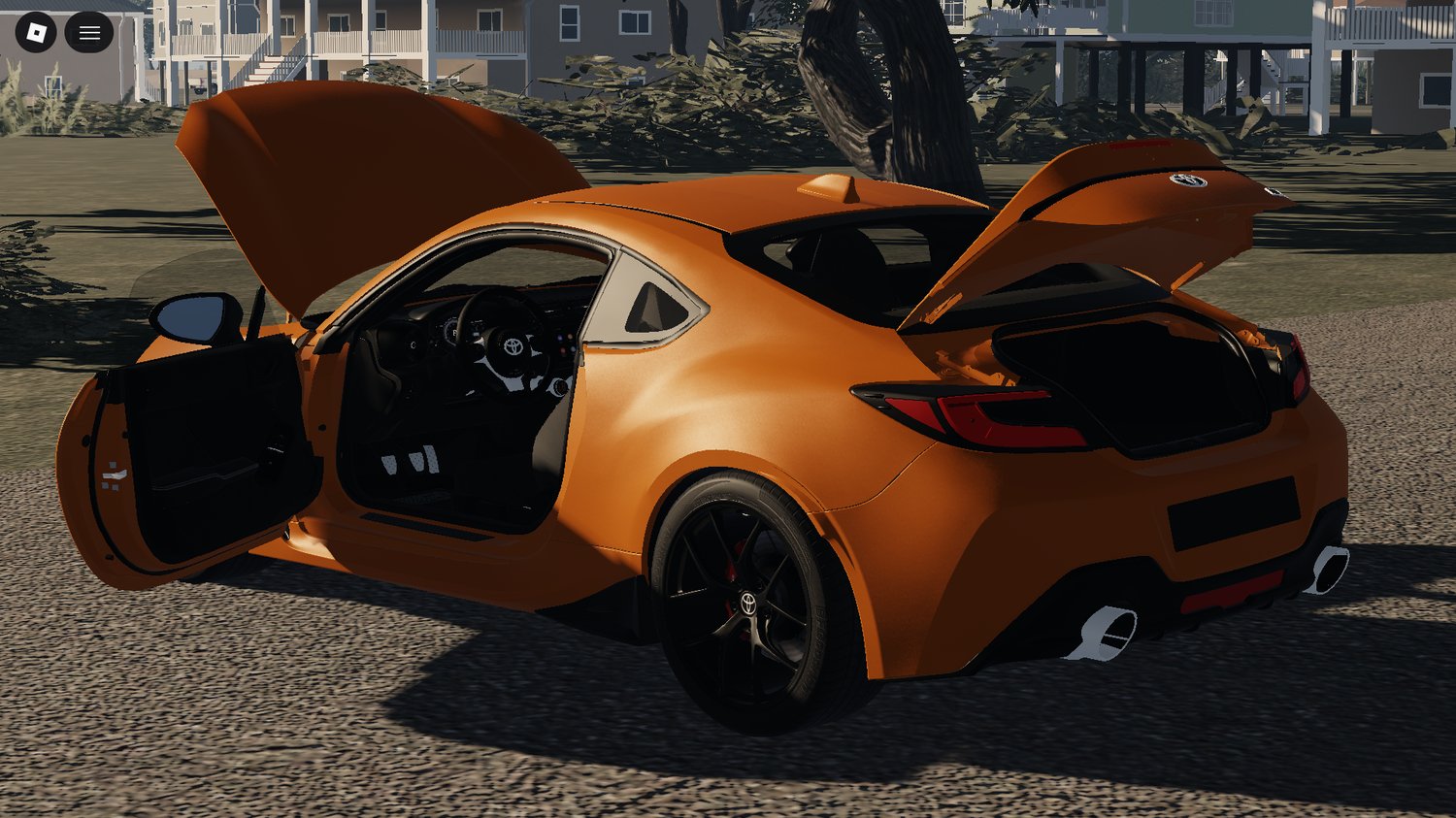 Roblox realistic GR86 vehicle model
