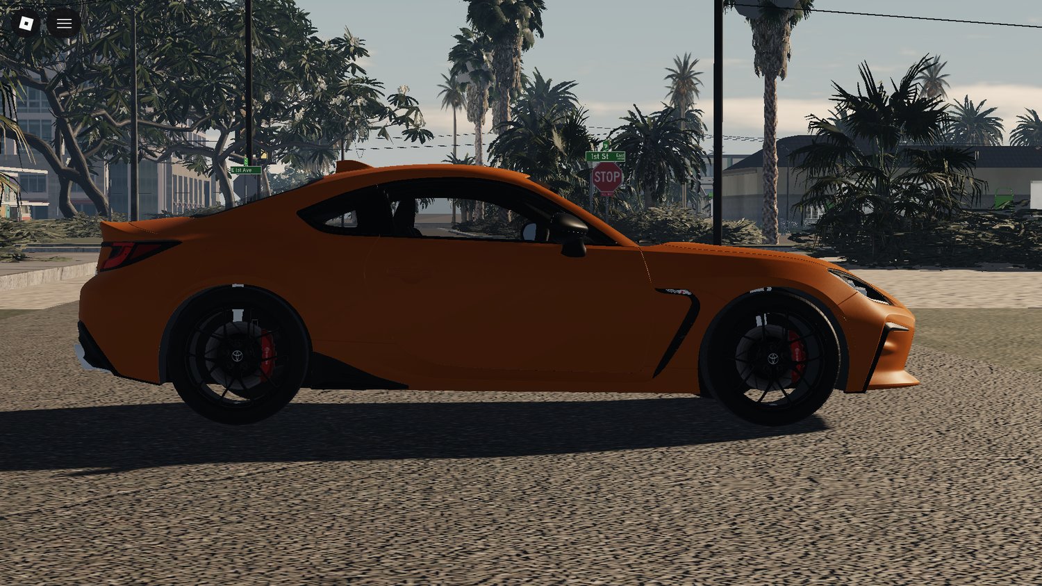 Roblox modern sports car vehicle asset