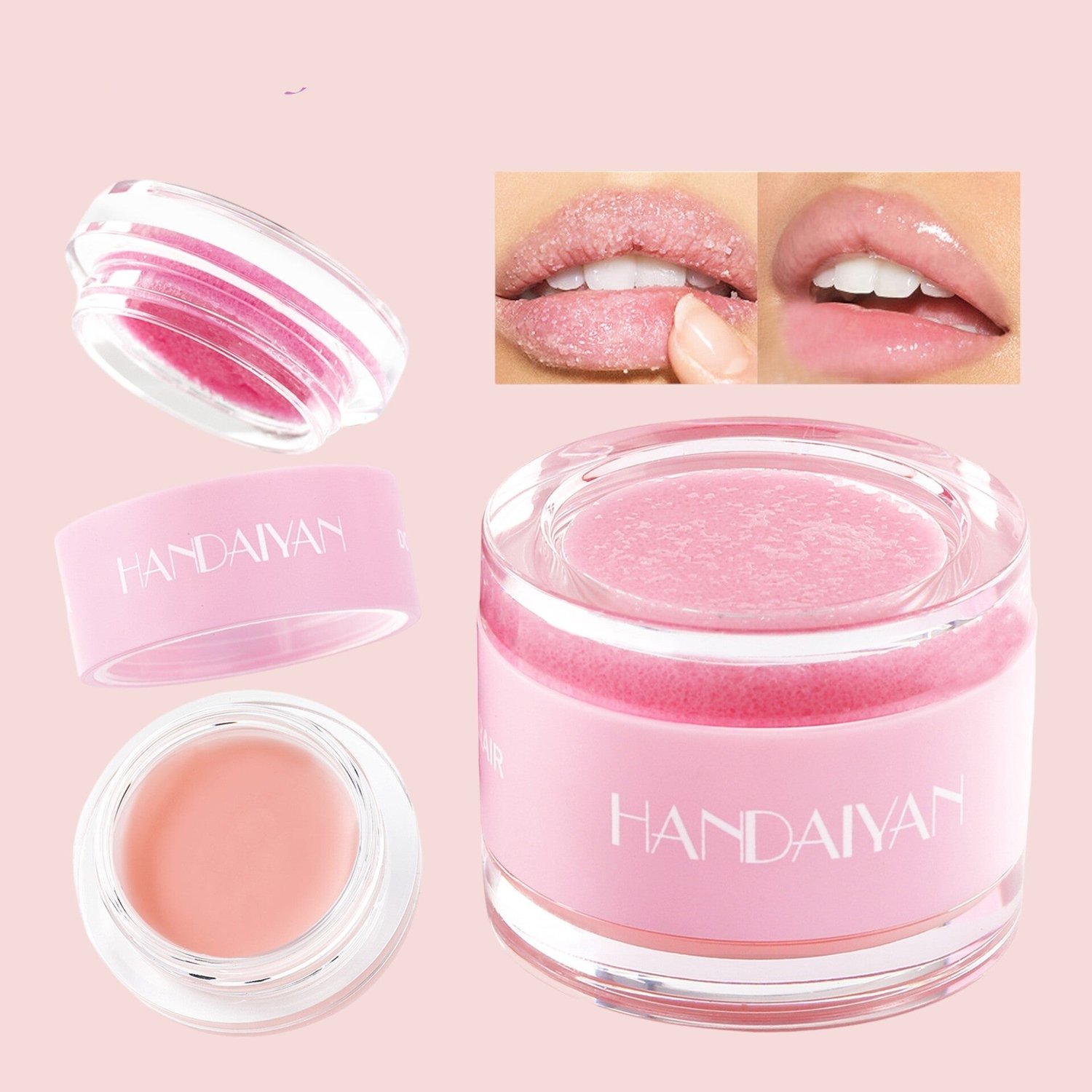 Sugar lip scrub exfoliating lip repair mask for smooth lips