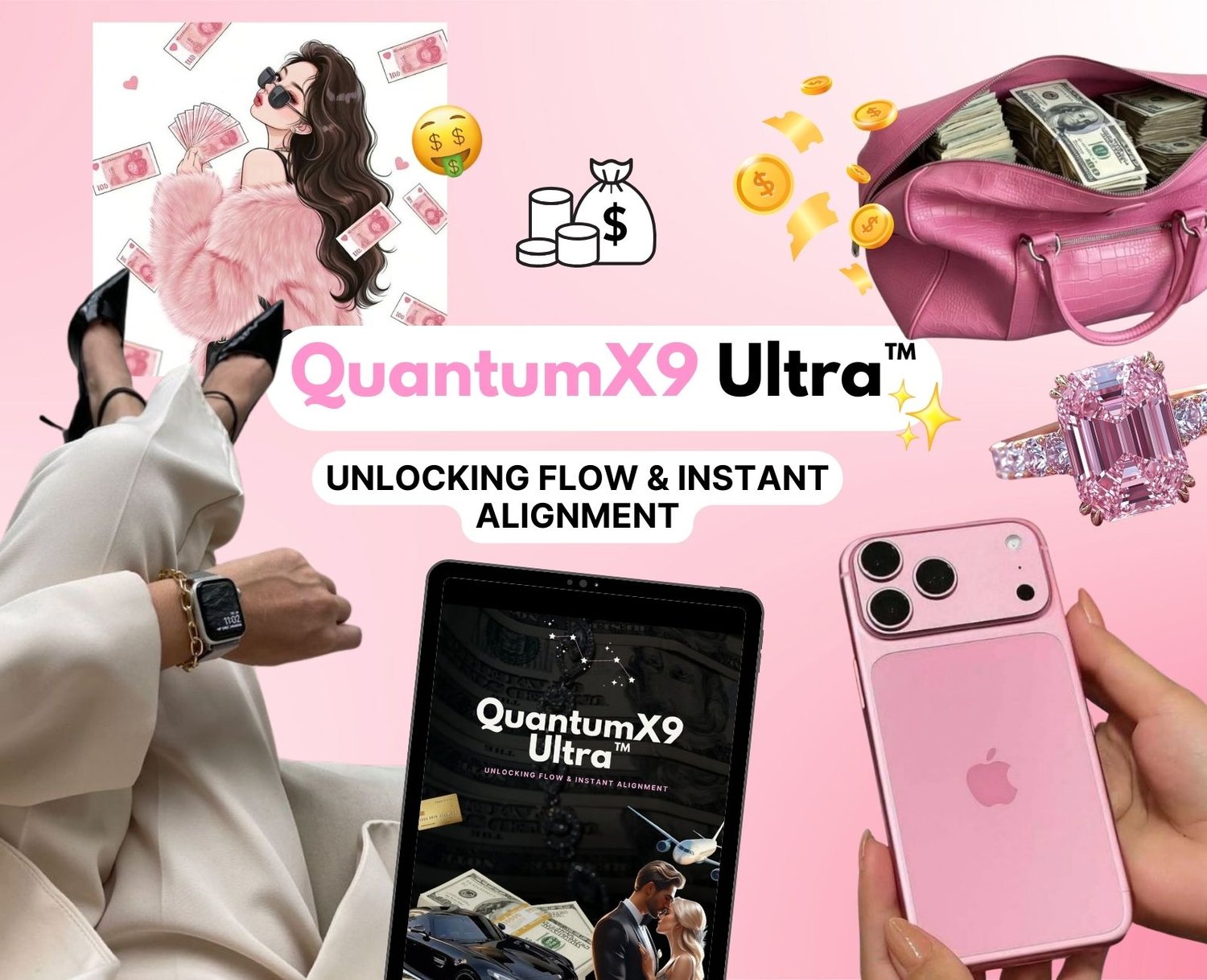 QUANTUMX9 ULTRA™ TIMELINE ACTIVATION 🧬 ⚡ flow state alignment, identity ...