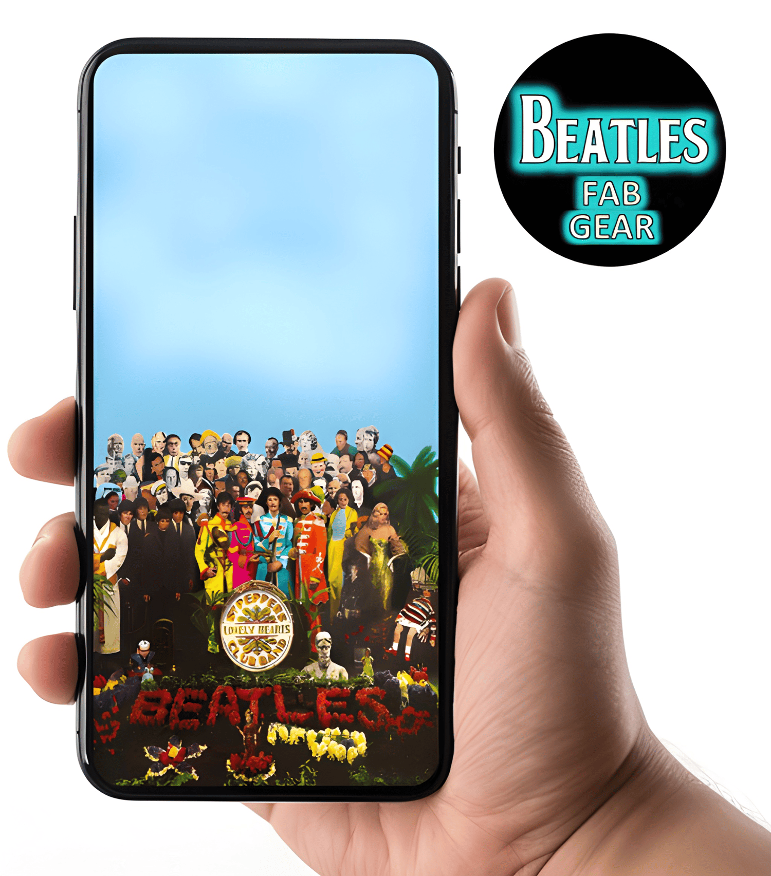 Beatles Sgt. Pepper High-Resolution mobile phone wallpaper