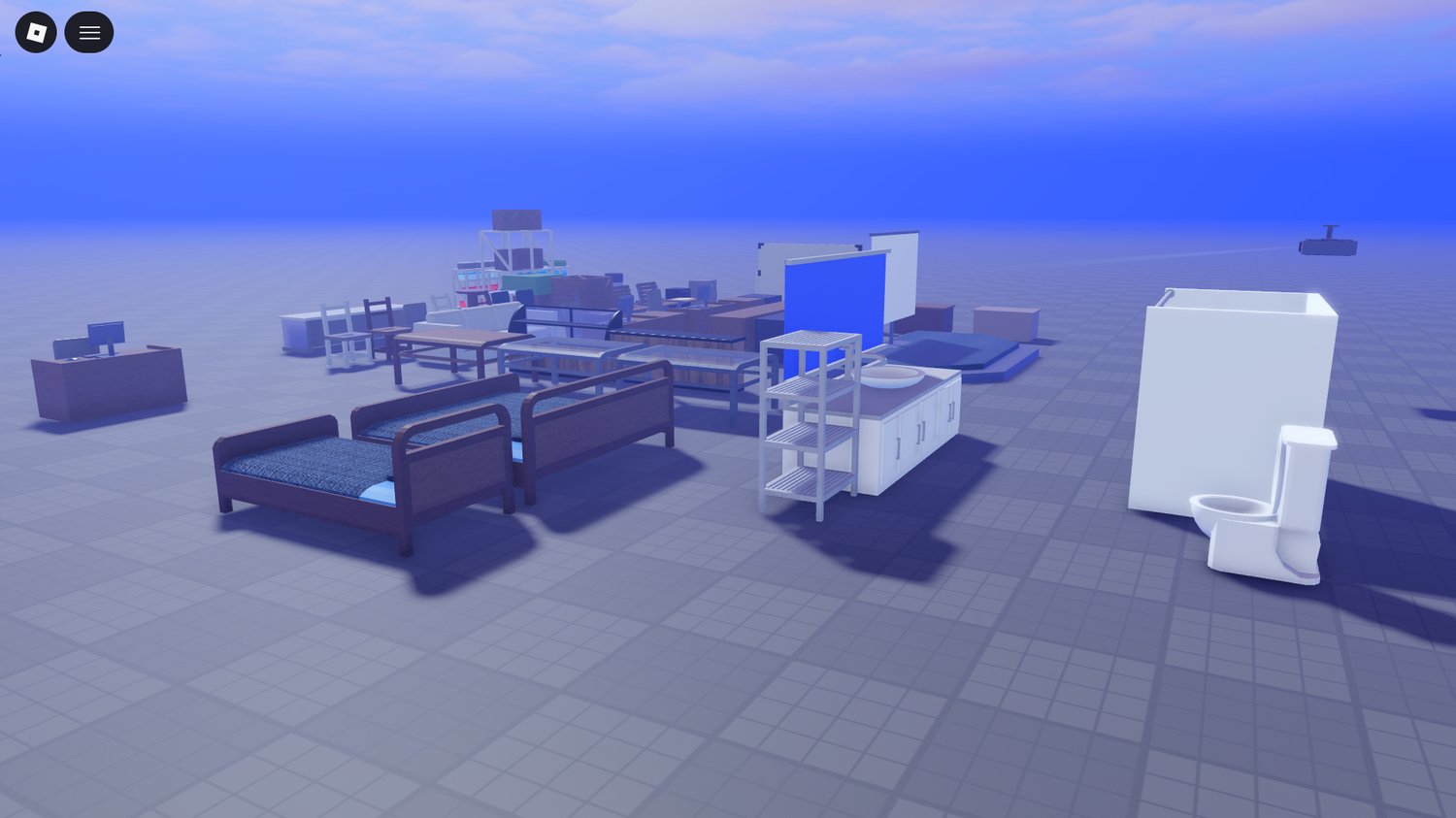 Roblox interior environment building assets