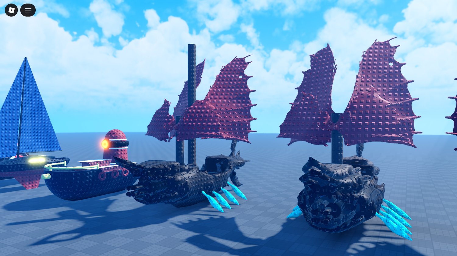 Roblox dock and marina boat props