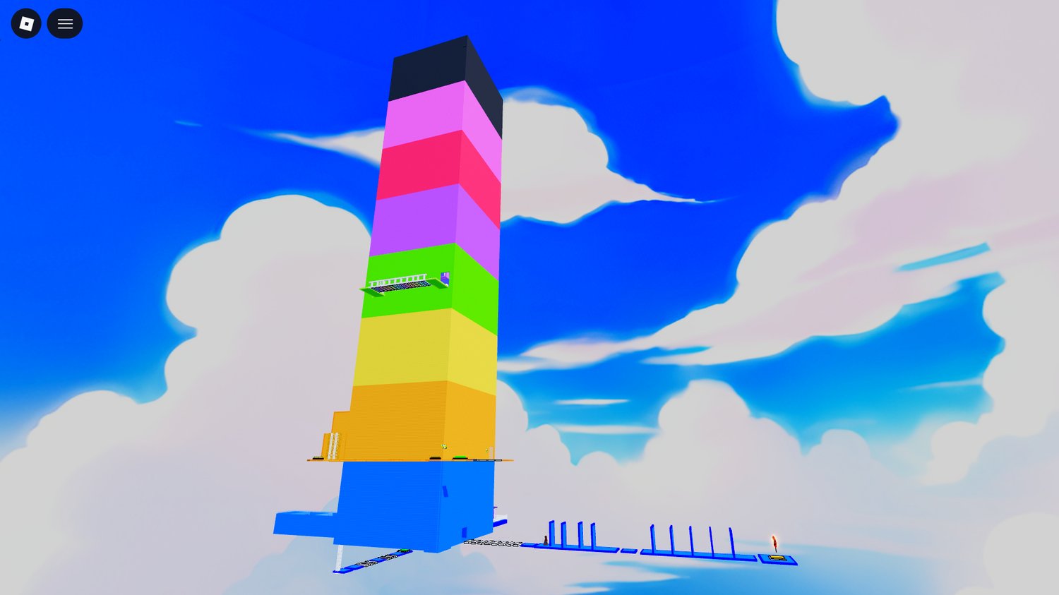 Roblox cooperative obby gameplay