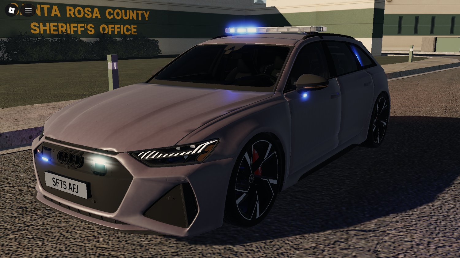 Roblox UK police traffic unit car