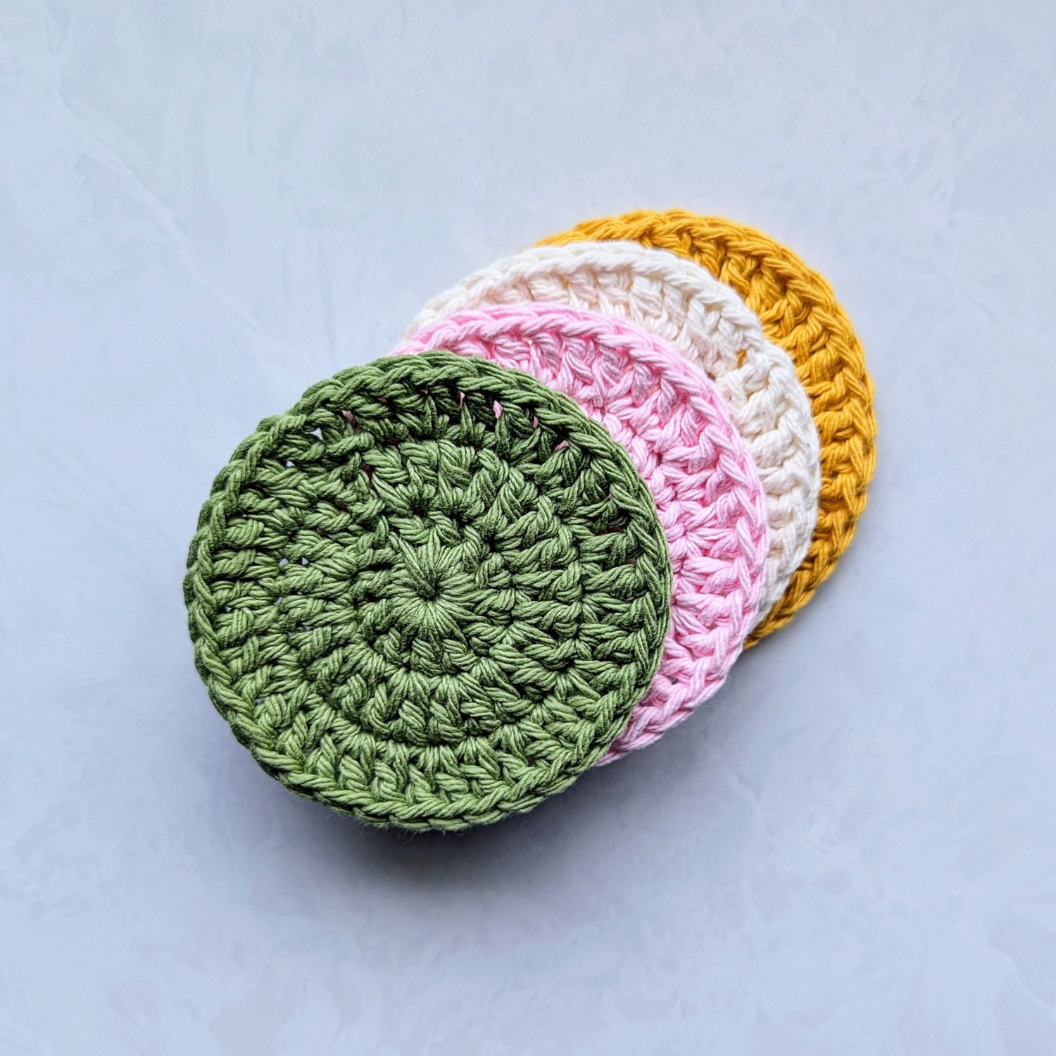 Stacked Cotton Rounds