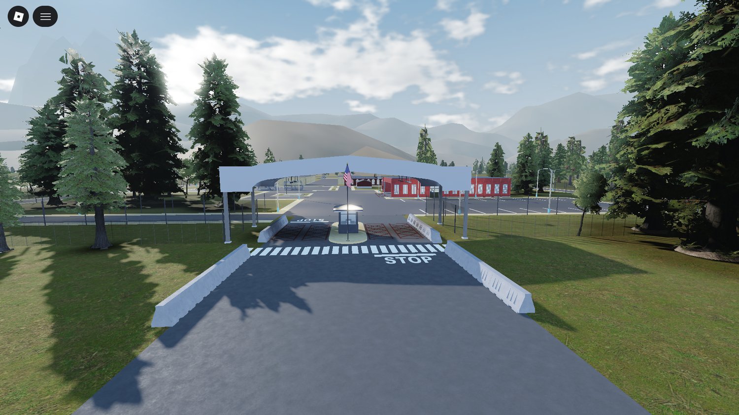 Roblox detailed military runway base