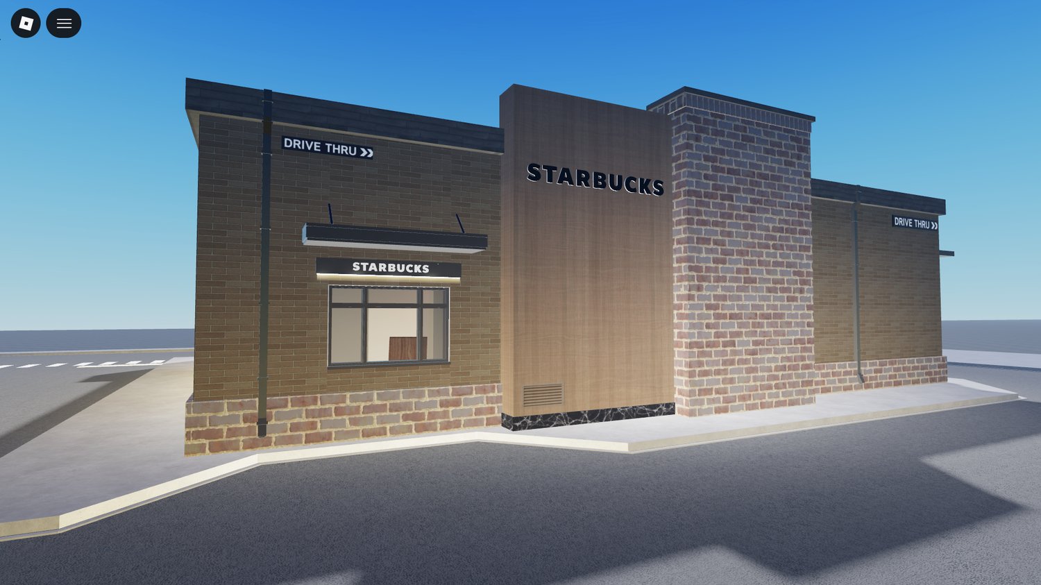 Roblox Starbucks coffee bar building