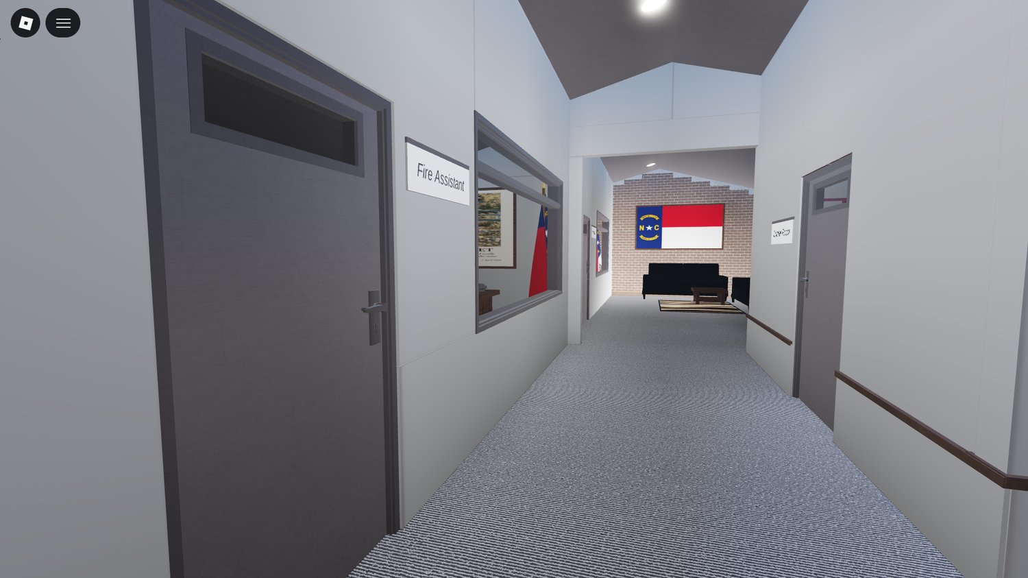 Roblox firefighter base interior building