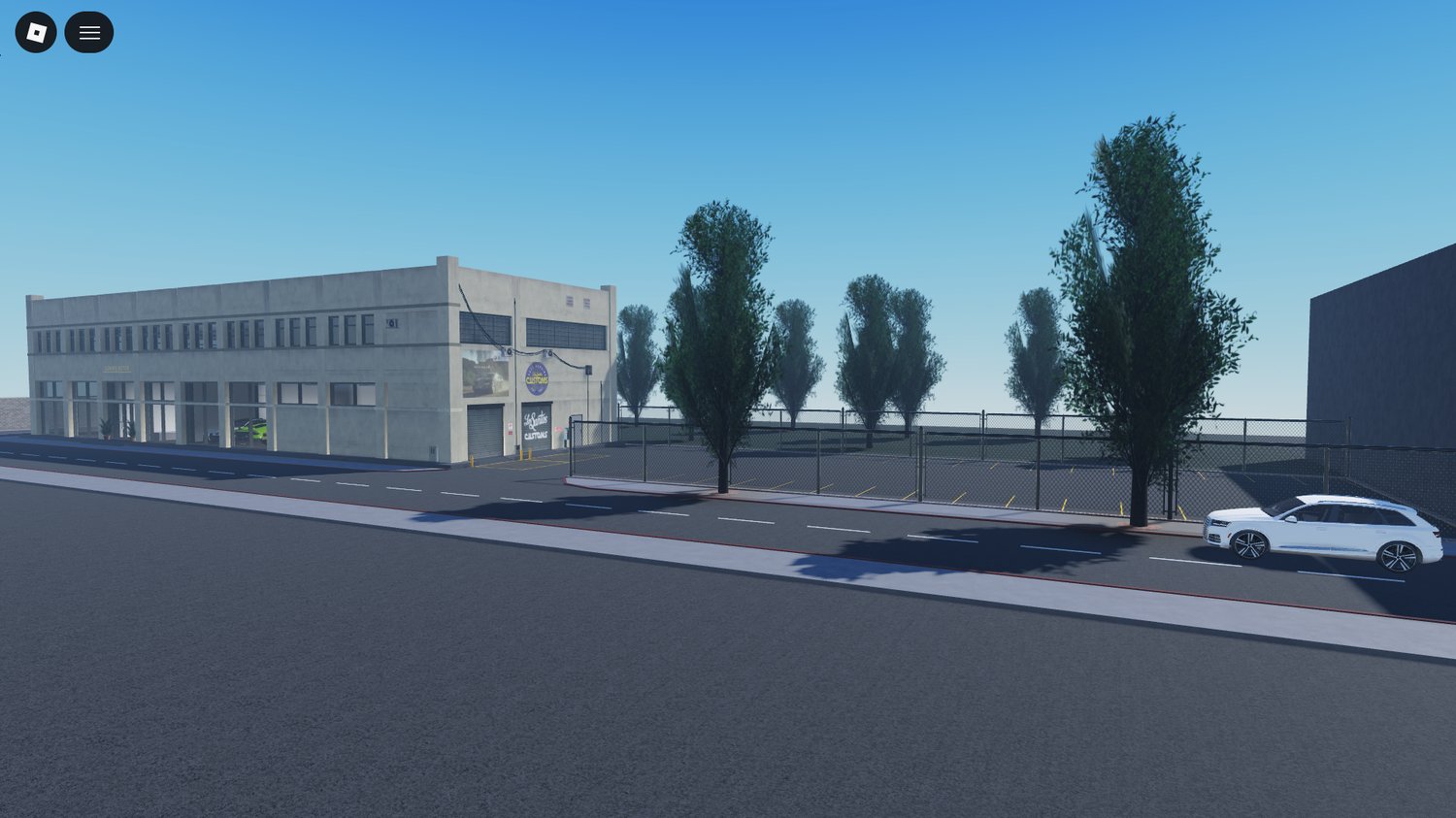 Roblox mechanic shop interior building
