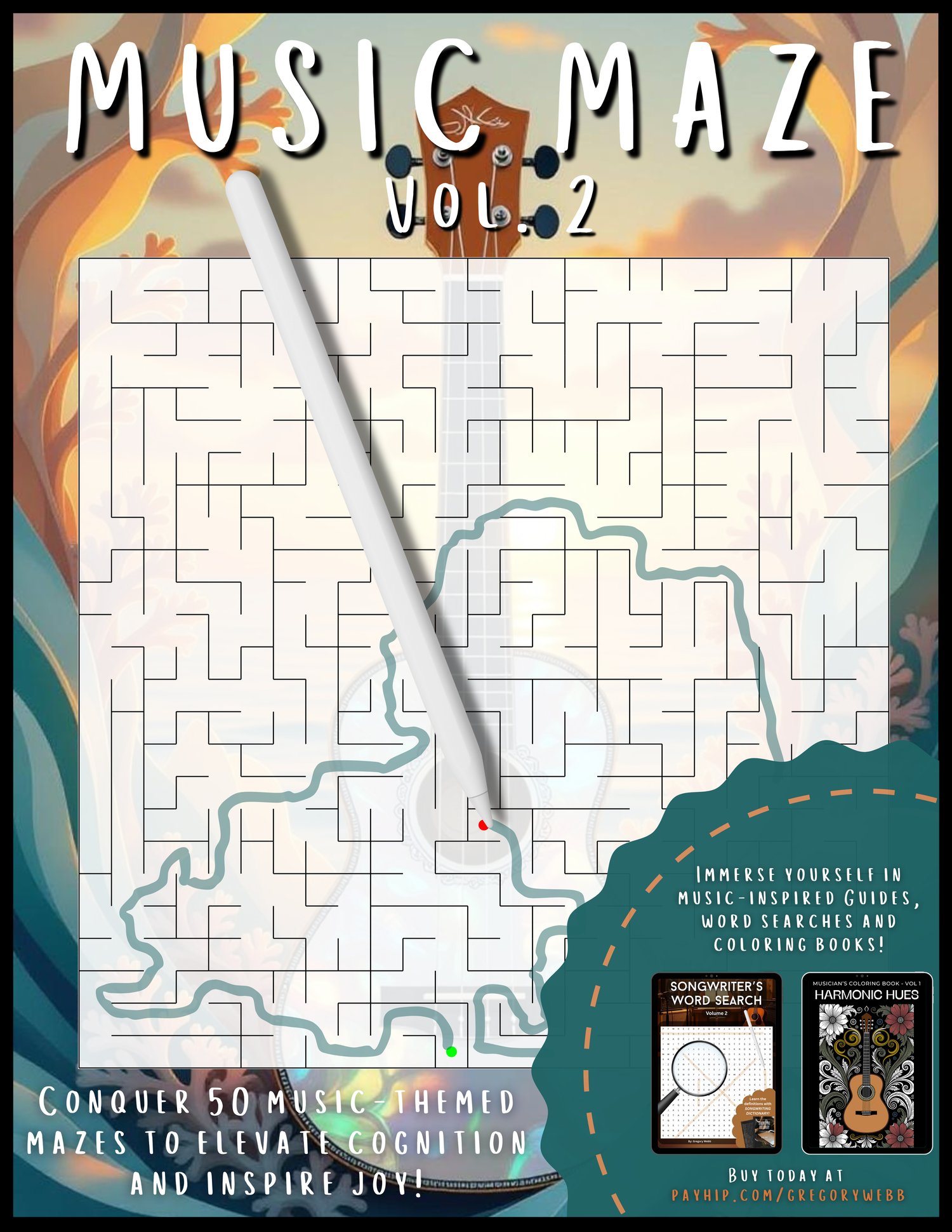 Music-themed puzzles created to stimulate the mind, inspire creativity, and offer a relaxing mental break. Includes engaging brain challenges and music-inspired activities that encourage focus, fun, and imaginative thinking.