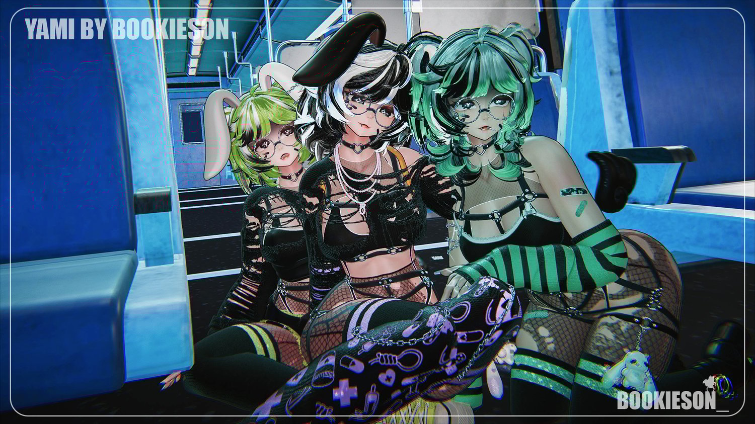 Sample photo of Yami, Bookies VRChat avatar