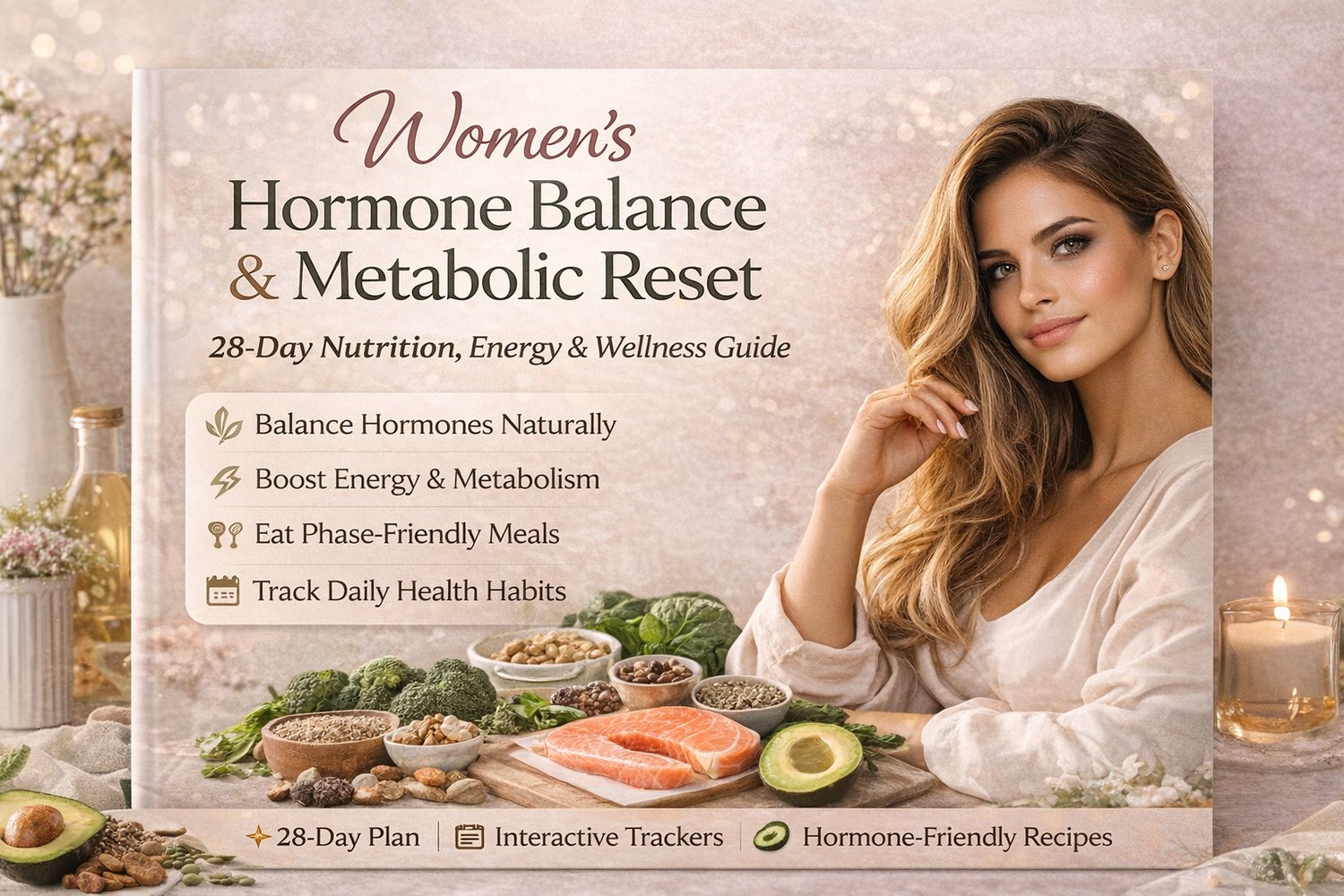 hormone balance for women, cycle sync guide, women wellness pdf, hormone reset guide, metabolic reset for women, cycle sync nutrition, perimenopause support, women energy guide, hormone friendly meals, wellness trackers pdf, women health planner, hormone 