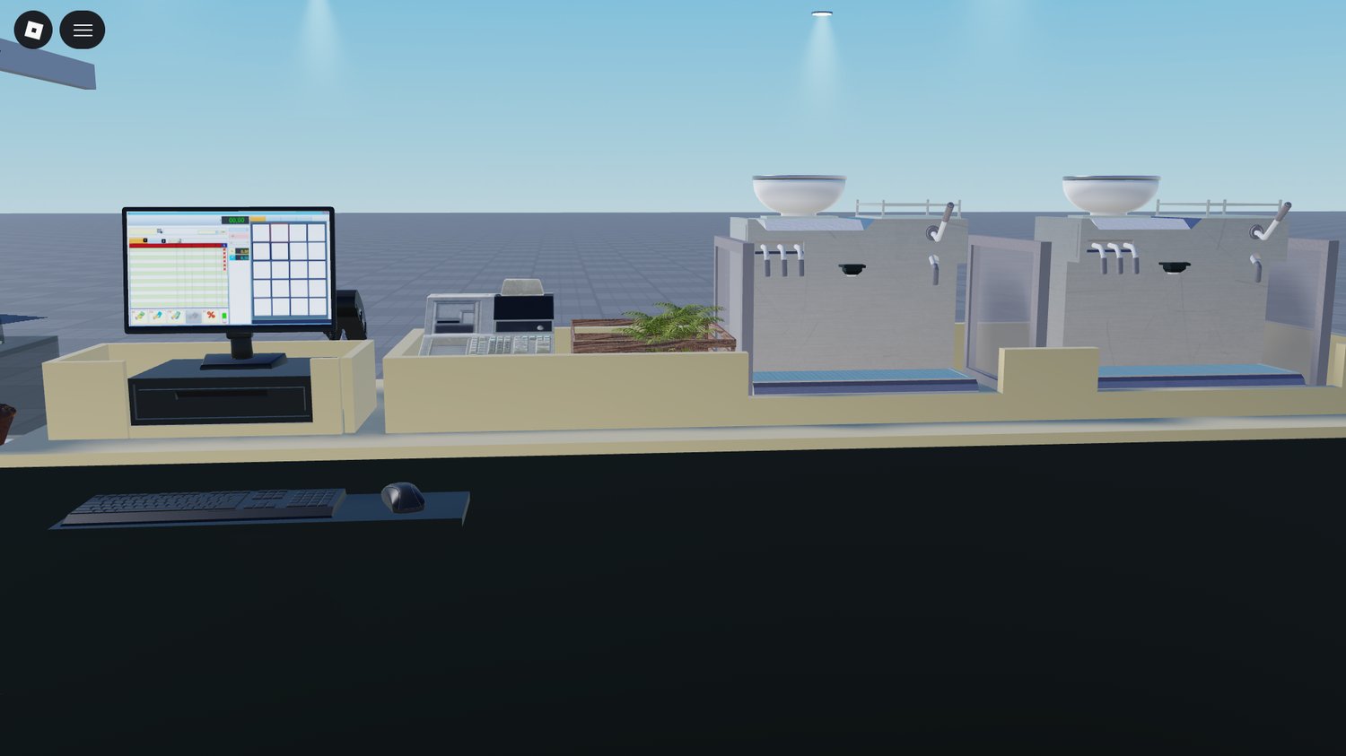 Roblox aviation roleplay airport coffee booth