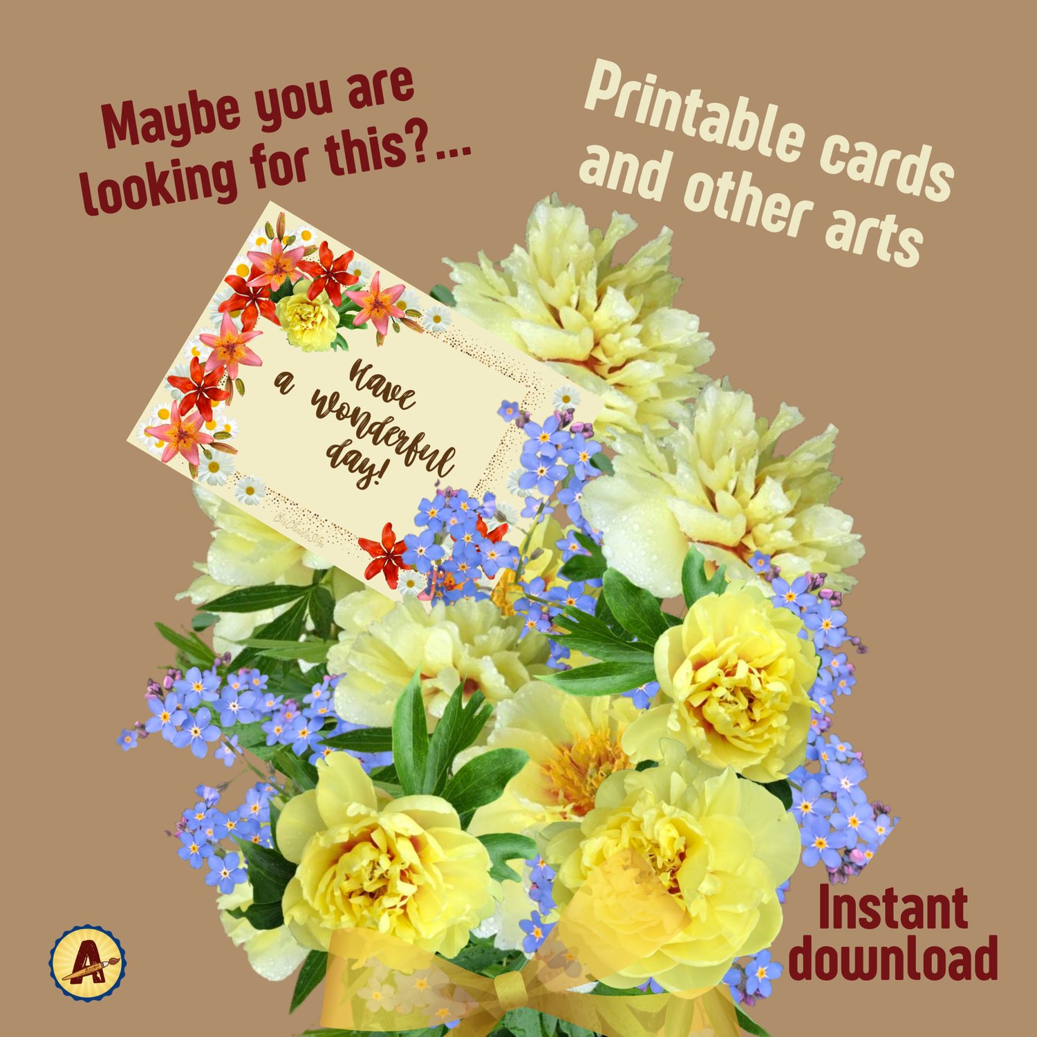 small greeting cards, mini greeting cards, gift card tags, printable card set, instant download, digital download, printable gift cards, thank you cards