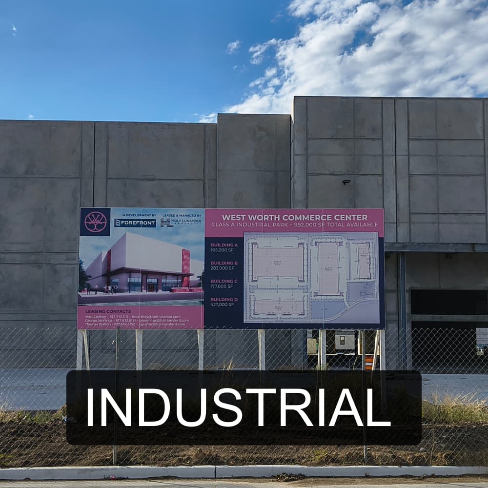 Find industrial and manufacturing construction projects in Fort Worth, Texas.