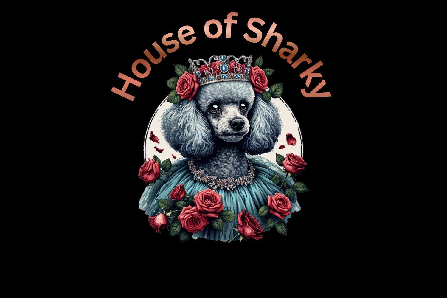 House of Sharky is a small Melbourne indie writer of fiction and non-fiction with a sideline specialising in quirky poodle themed tee shirts and puzzle books. The heart of the engine is Hazel Sharky, tiny CEO and quality surveyor.