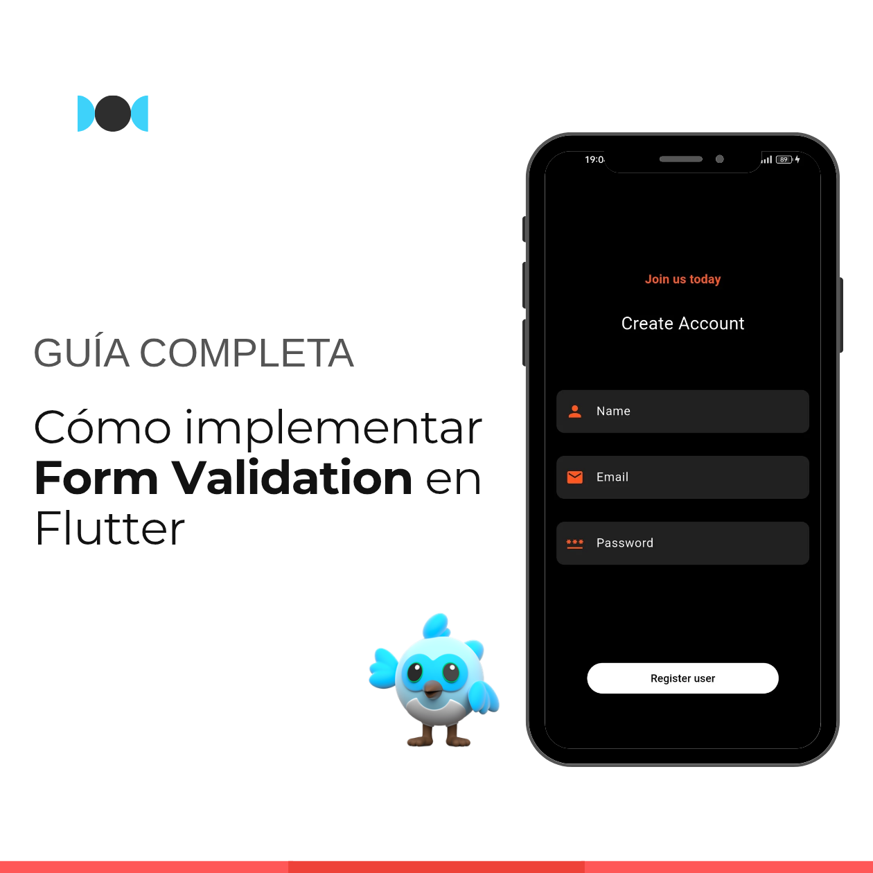 validación de formularios en Flutter Textformfield validator