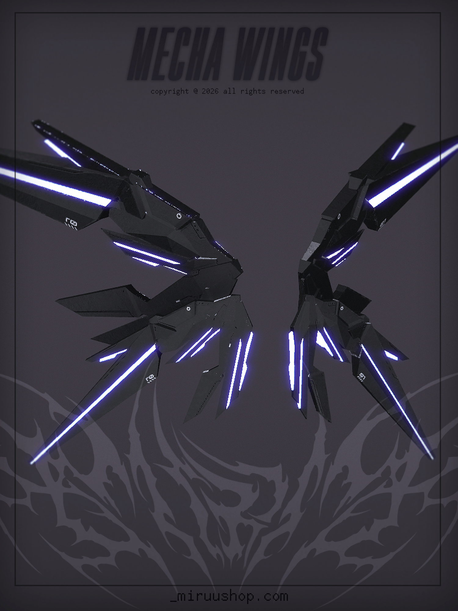 ☆ " 𝗠𝗘𝗖𝗛𝗔 𝗪𝗜𝗡𝗚𝗦 "