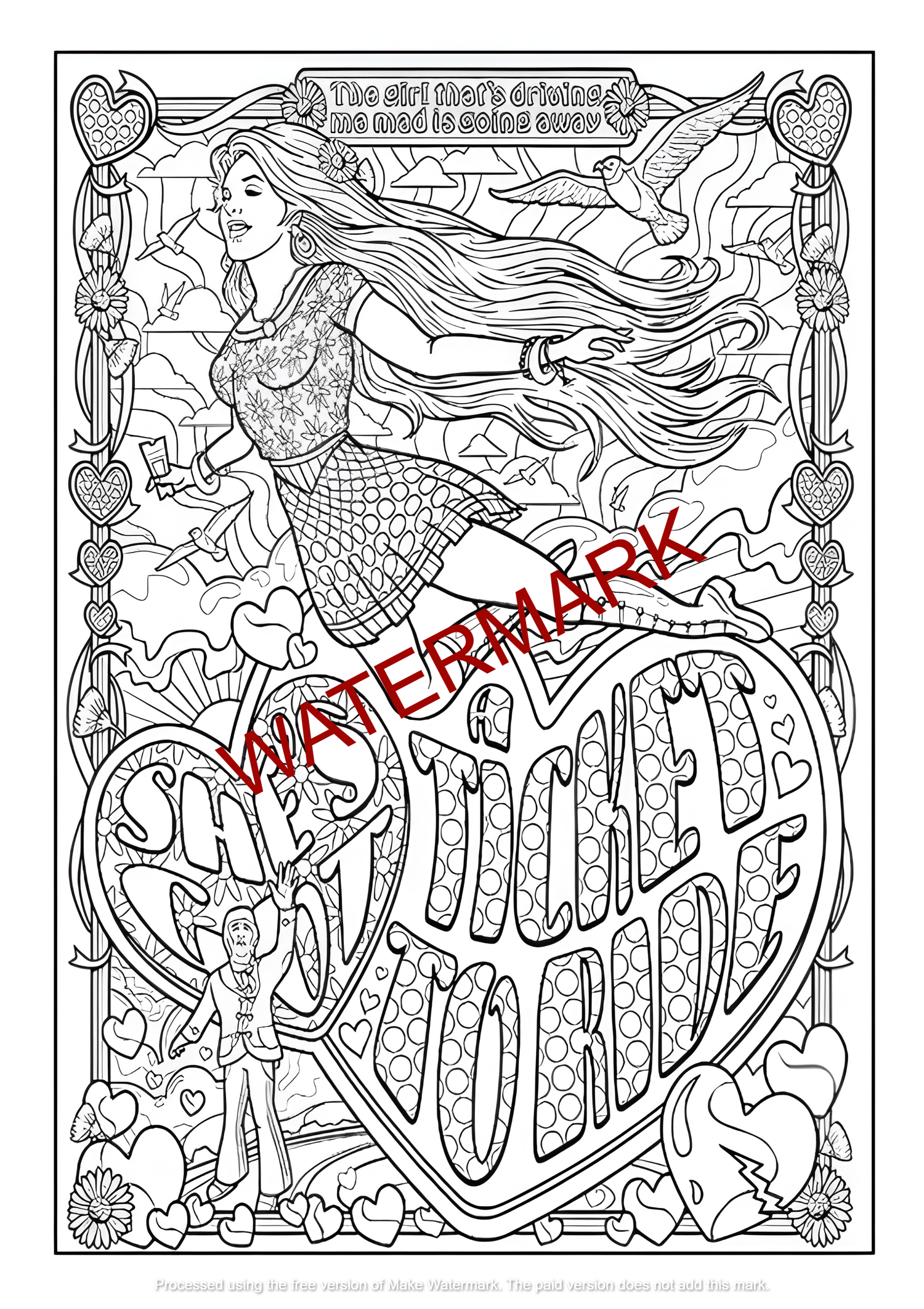 The BEATLES Colouring Book