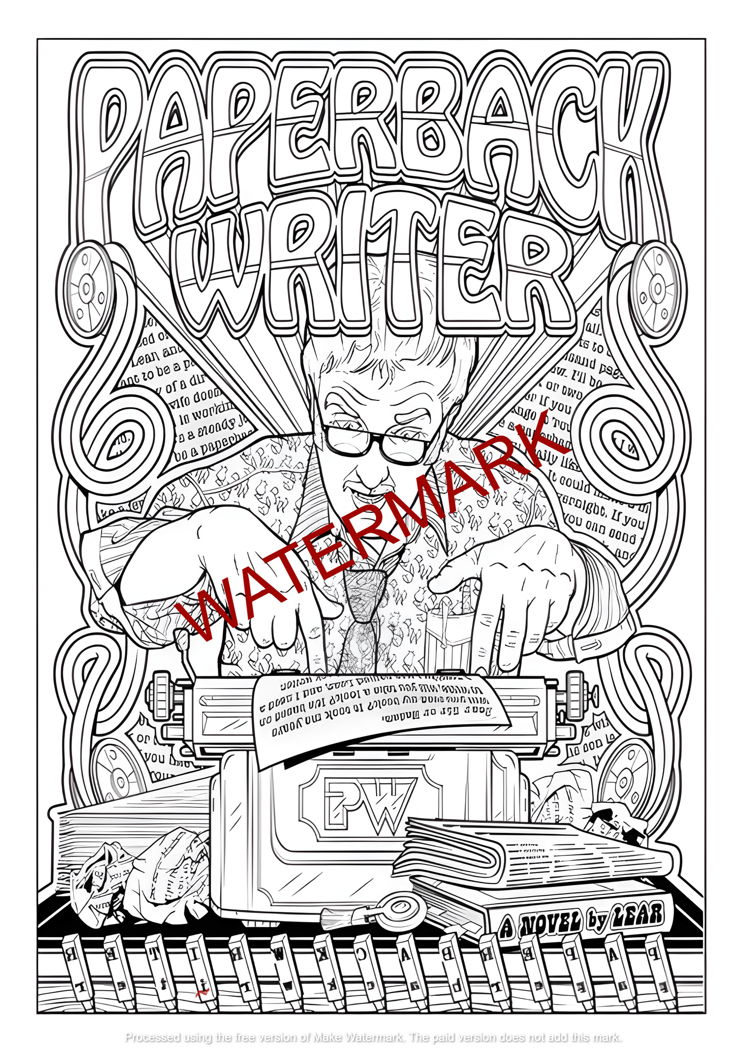 The BEATLES Colouring Book