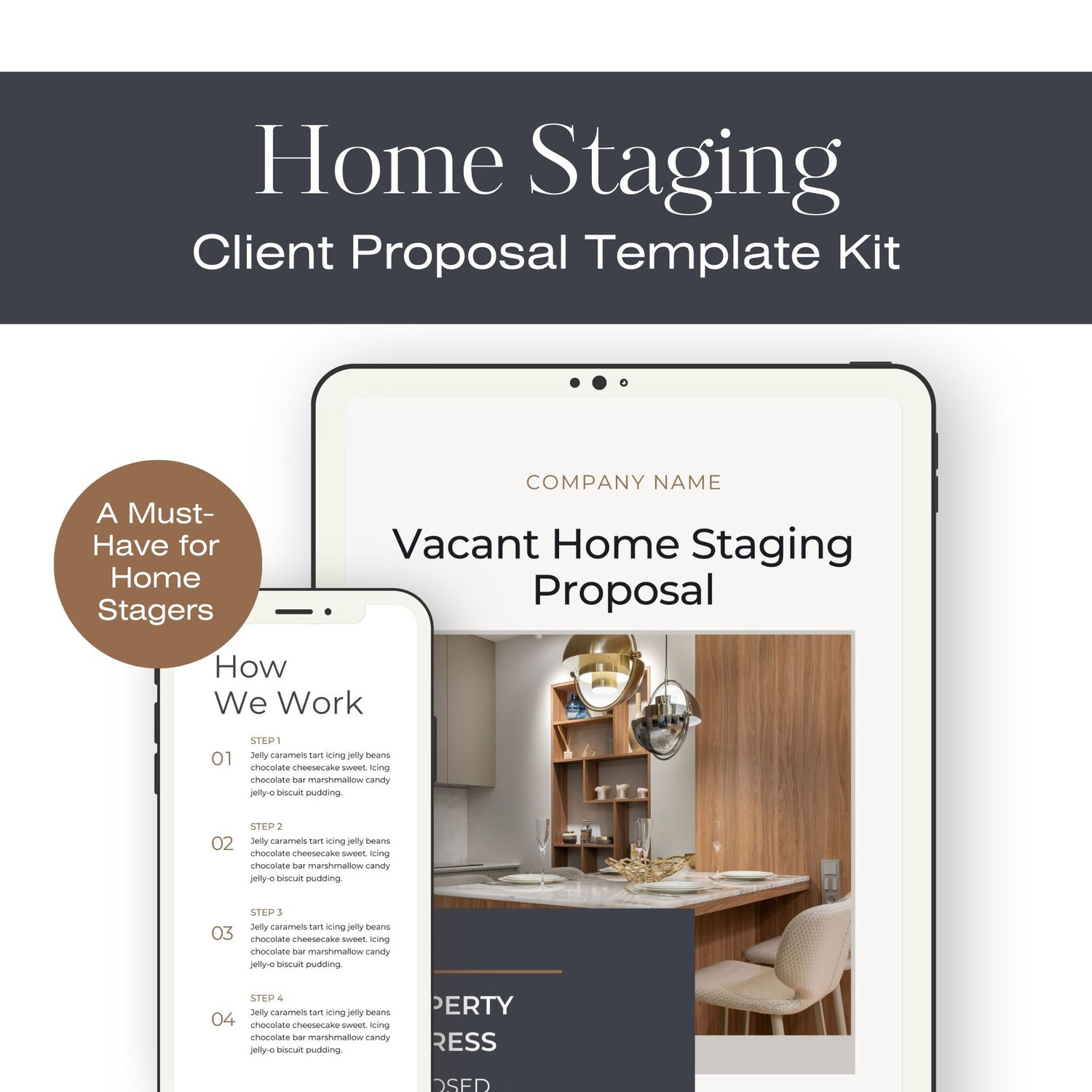 Home Staging Proposal Templates