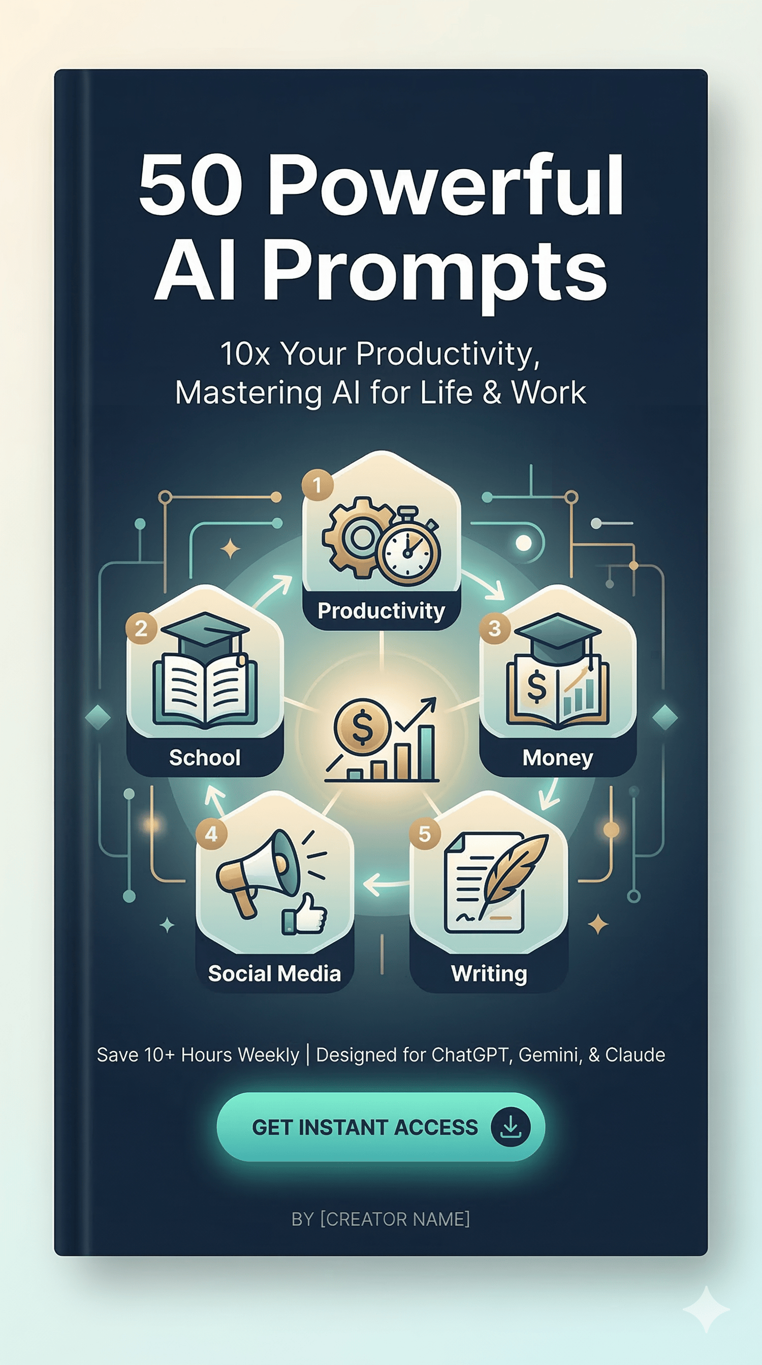 🤖 50 ChatGPT Prompts to Make Money, Boost Productivity & Grow on Social ...