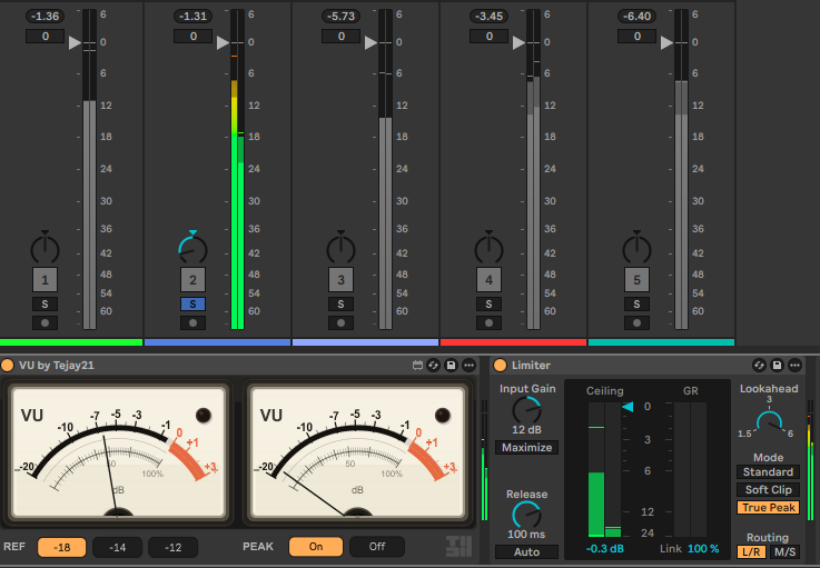 Why Panning to Center Drops Your Per-Channel Level — And What Your VU Meter Is Really Telling You