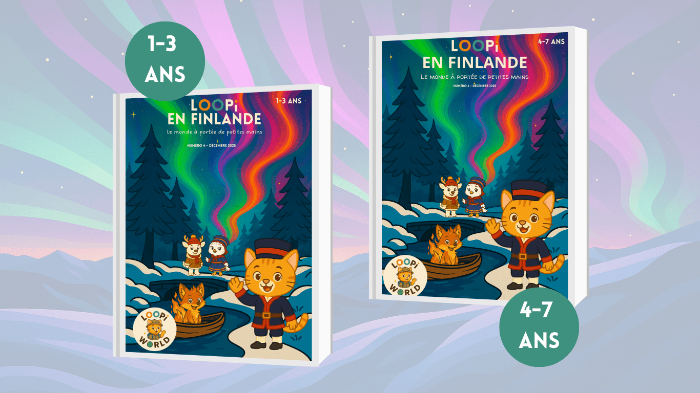 Livret d'activités pour enfant pour découvrir la Finlande