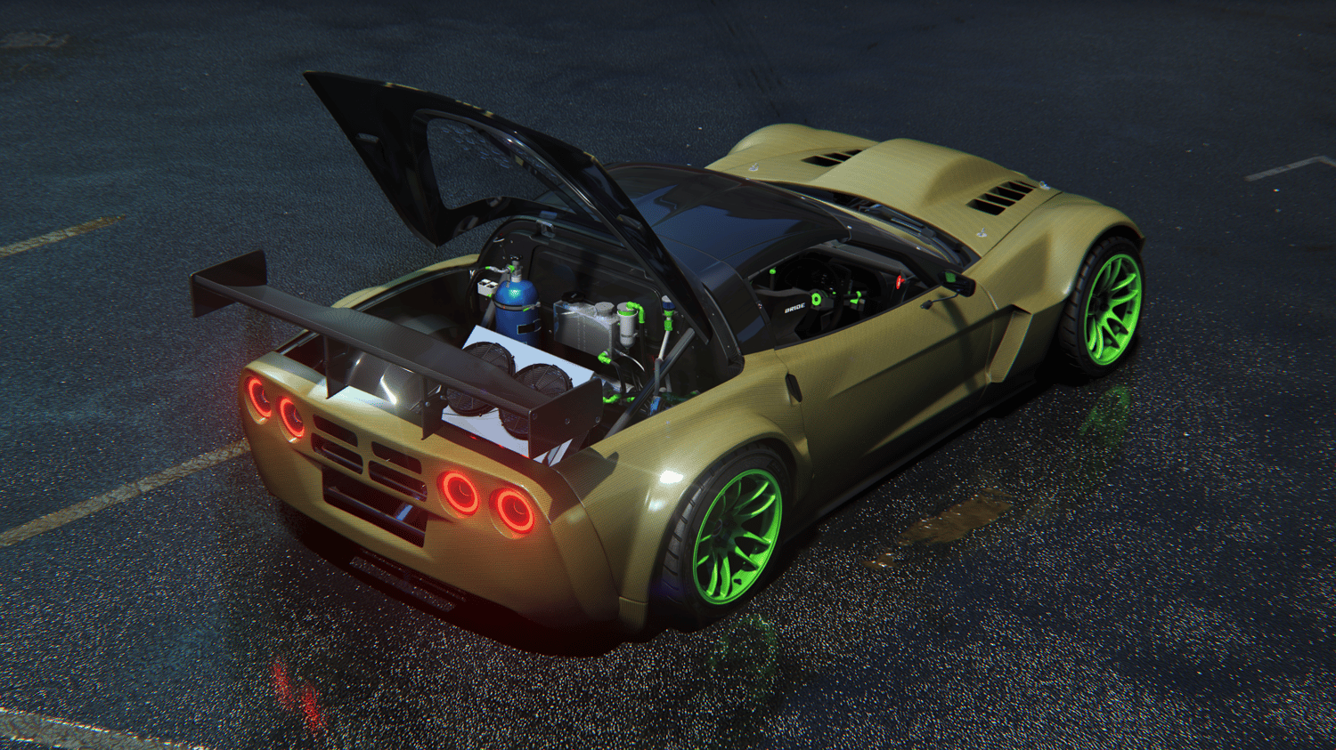 NEW - TRD Nascar V8 Chevrolet Corvette C6 - LHD RHD - COMP SPEC READY