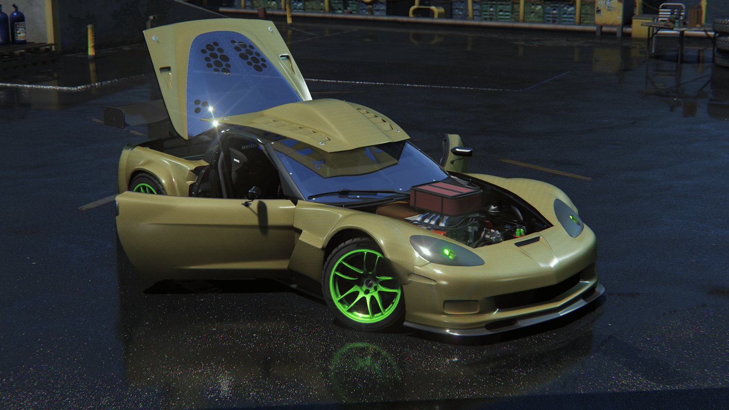 NEW - TRD Nascar V8 Chevrolet Corvette C6 - LHD RHD - COMP SPEC READY