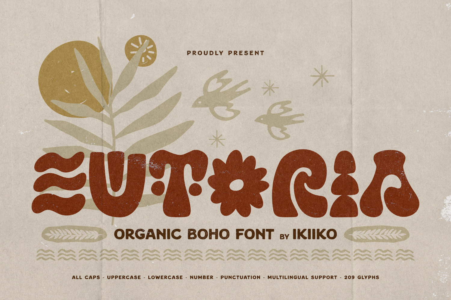 boho font, bohemian font, organic font, handmade font, handcraft font, hippie font, retro boho font, vintage boho font, branding font, logo font, packaging font, poster font, social media font, instagram font, aesthetic font, wedding boho font, feminine b