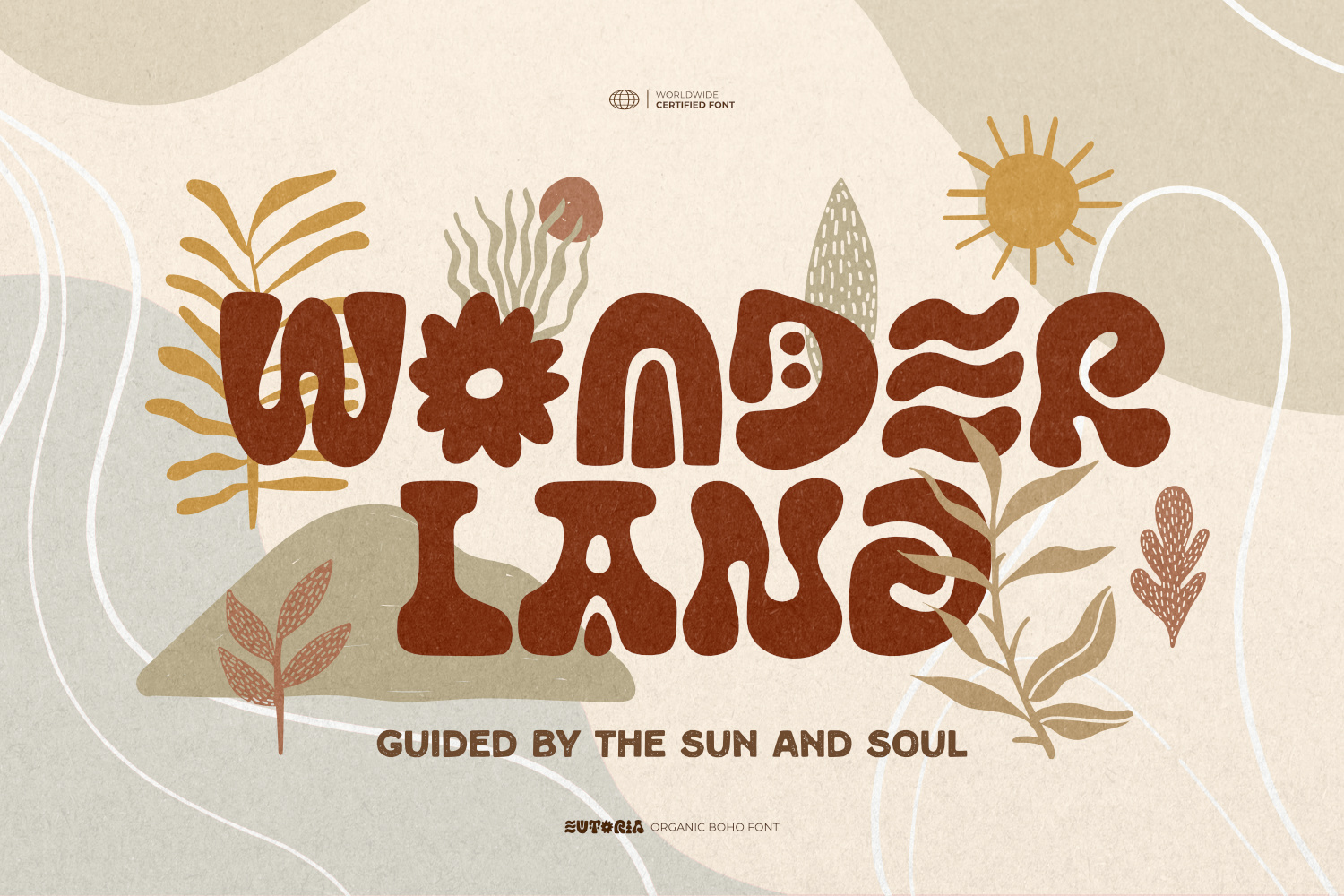boho font, bohemian font, organic font, handmade font, handcraft font, hippie font, retro boho font, vintage boho font, branding font, logo font, packaging font, poster font, social media font, instagram font, aesthetic font, wedding boho font, feminine b
