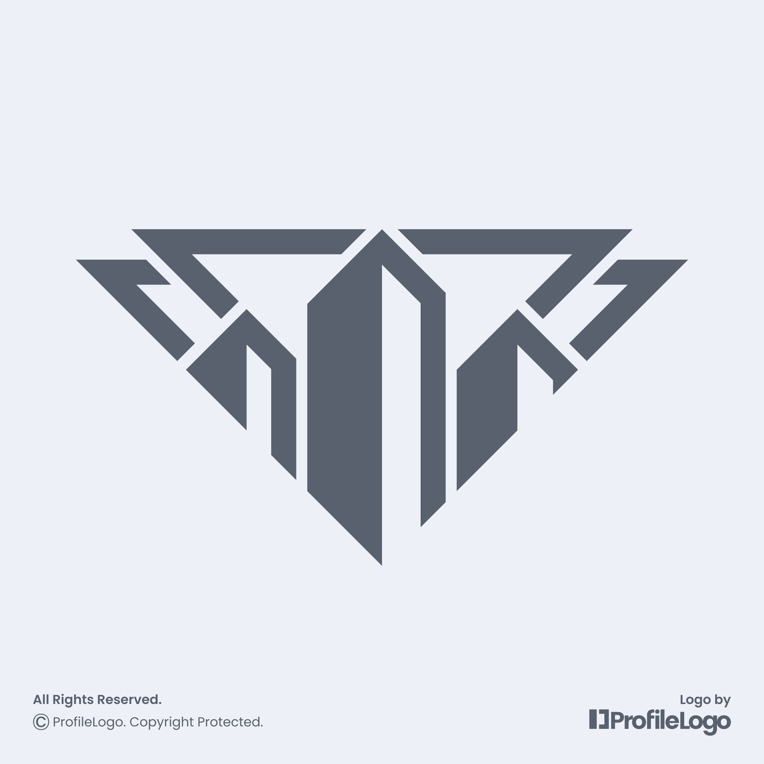 Minimalist property building logo by ProfileLogo with light background