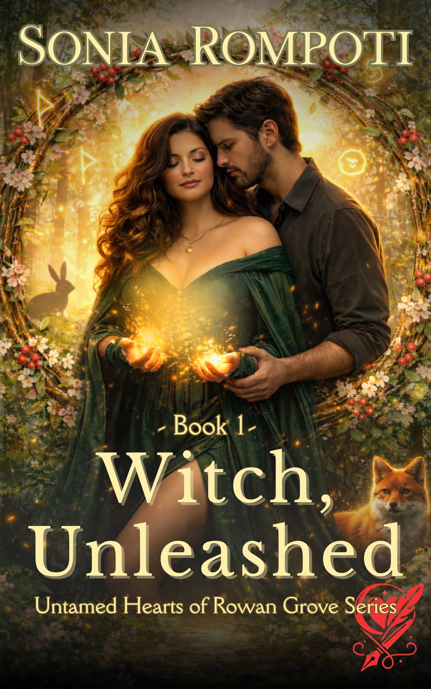 Witch Unleashed a paranormal romance book by Sonia Rompoti