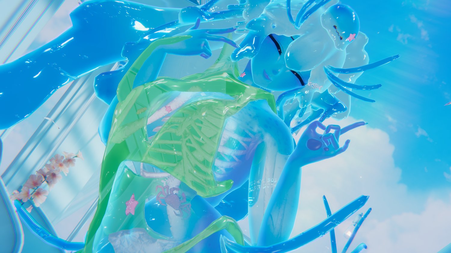 🧪 Taria 🧪 The Waterbear Slime 🧪 [ PC / QUEST / GOGO / VRCFT ] By GM ...