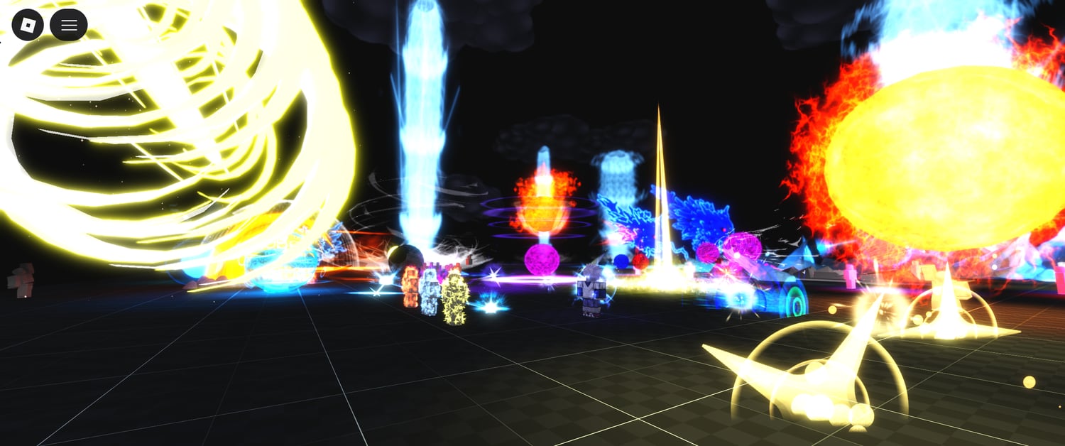 Professional Roblox GFX thumbnail composition