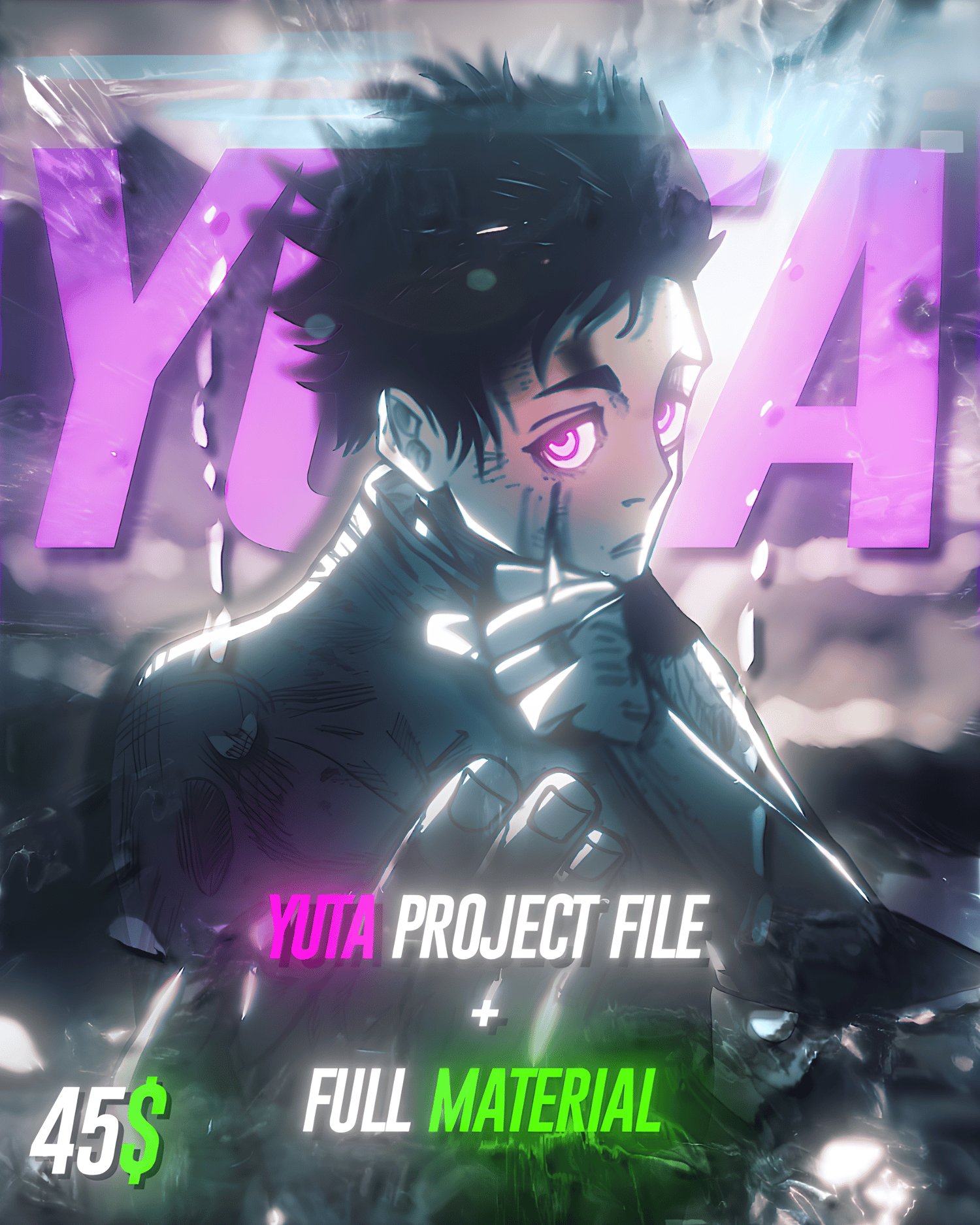 YUTA EDIT PROJECT FILE FULL MATERIAL (ZOOMS/SHAKES/NULLS/3D BACKGROUNDS ...