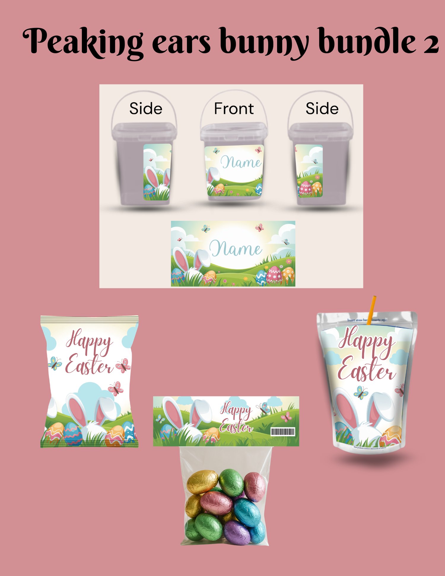 Cute bunny bundle - set of 3 - Payhip