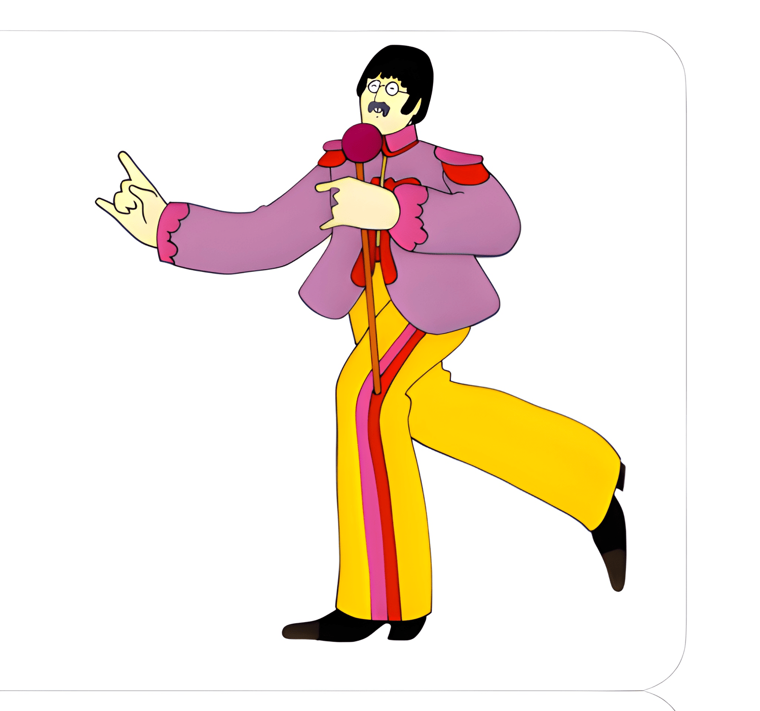 BEATLES LABELS/STICKERS TEMPLATES