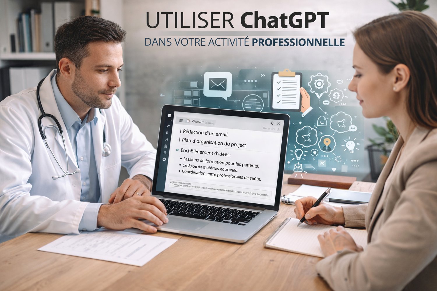 Utiliser ChatGPT dans votre activité professionnelle
